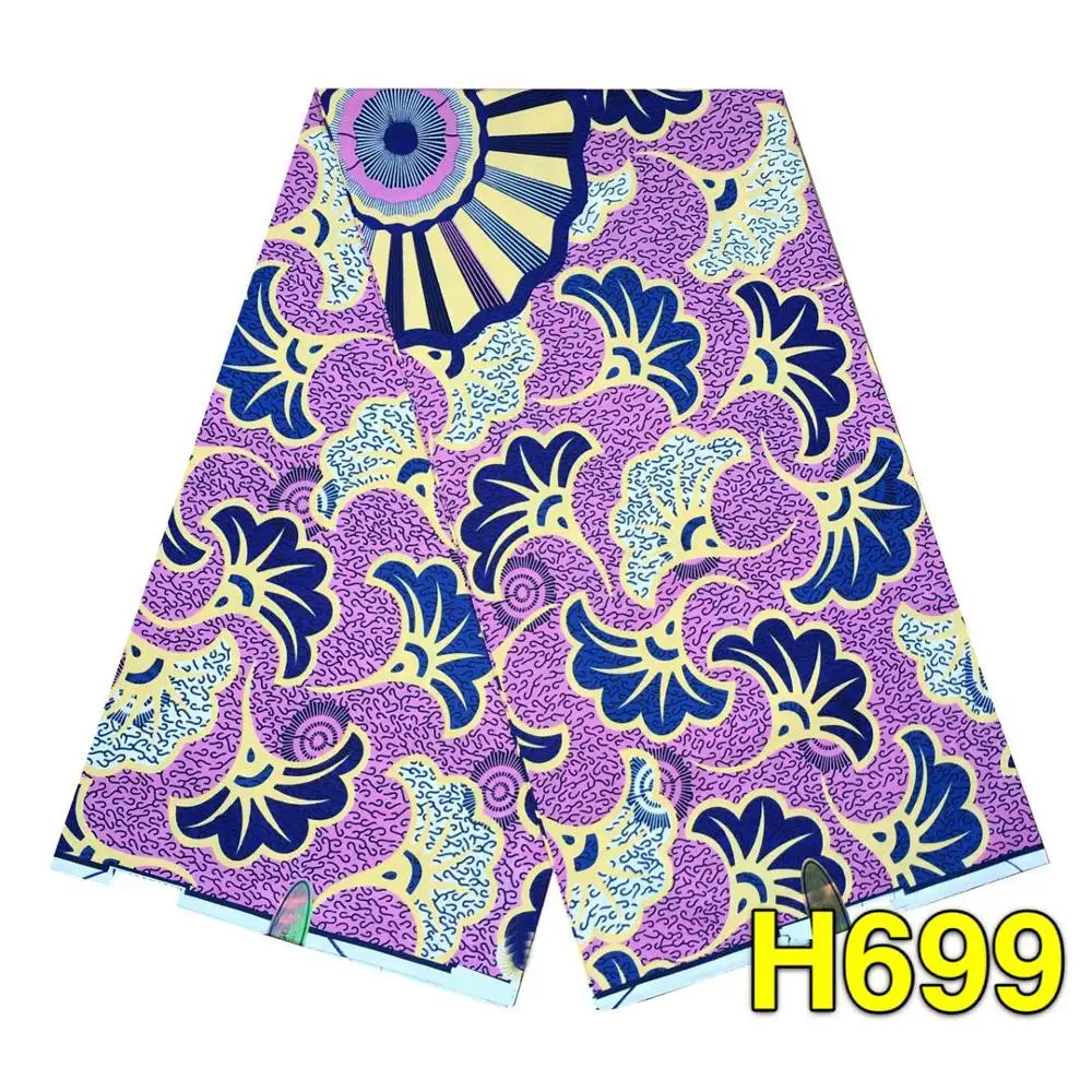 

African Real Wax Print Fabric For Patchwork Women Dress Wax Ankara Fabric African Real Wax Print Java