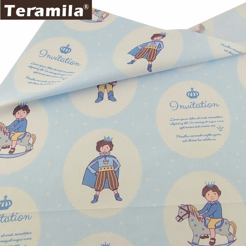 Хлопок teramila ткань Precut 25 дизайнов синяя стеганая текстильная ткань Жир четверти очарование пакеты метр постельные принадлежности шитье лоскутное - Цвет: 50cmx160cm