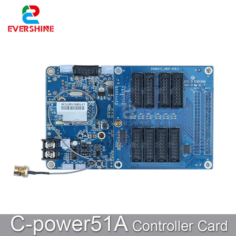 Lumen C-power51A RGB Wireless LED Controller Card For Full Color LED Advertising Video Display Screen