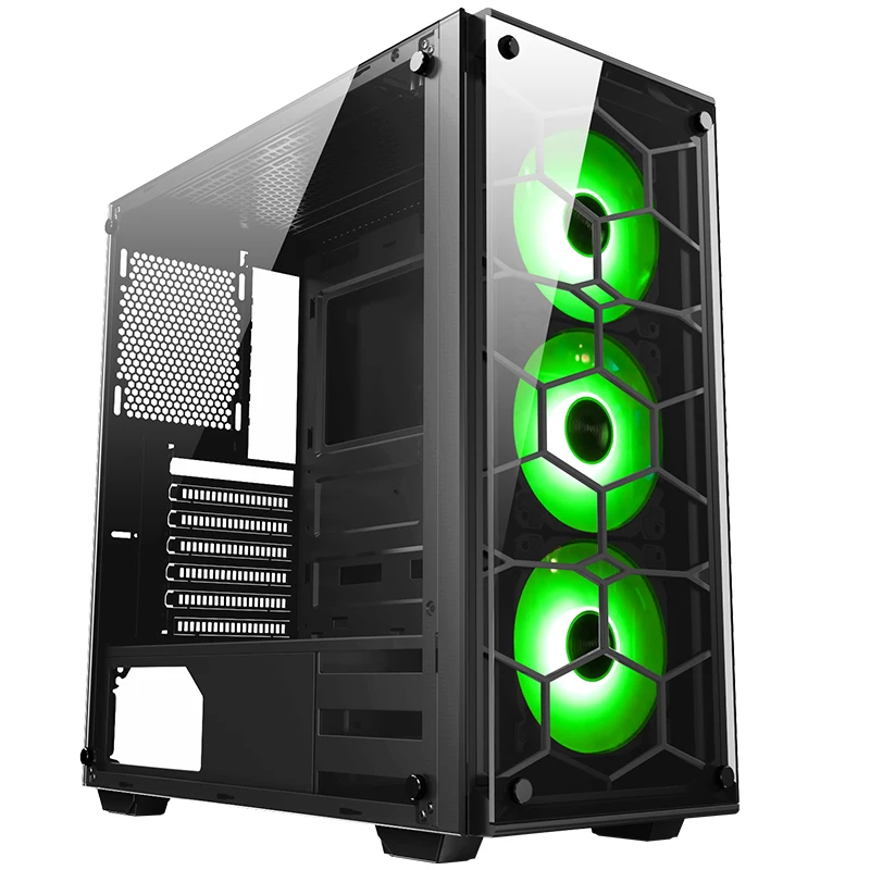Башенное шасси JONSBO T02 Black medium ATX/Поддержка водяного охлаждения 240 | Компьютеры и