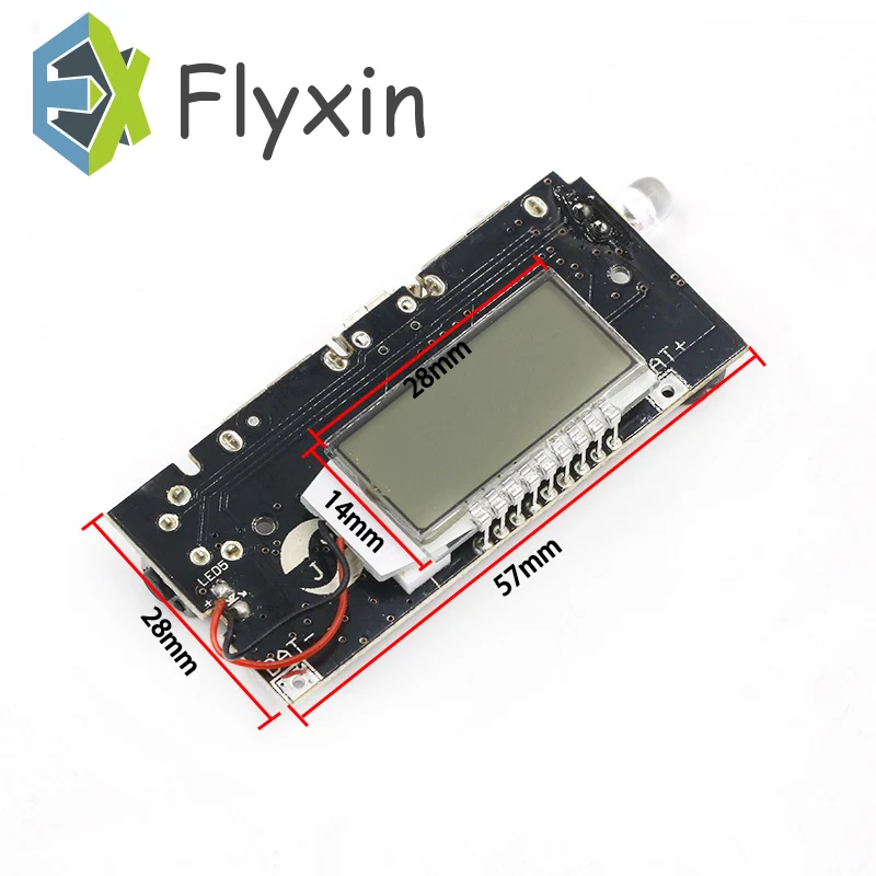 Automatic Protection Dual USB 5V 1A 2.1A Mobile Power Bank 18650 Lithium Battery Charger Board Digital LCD Charging Module | Электроника