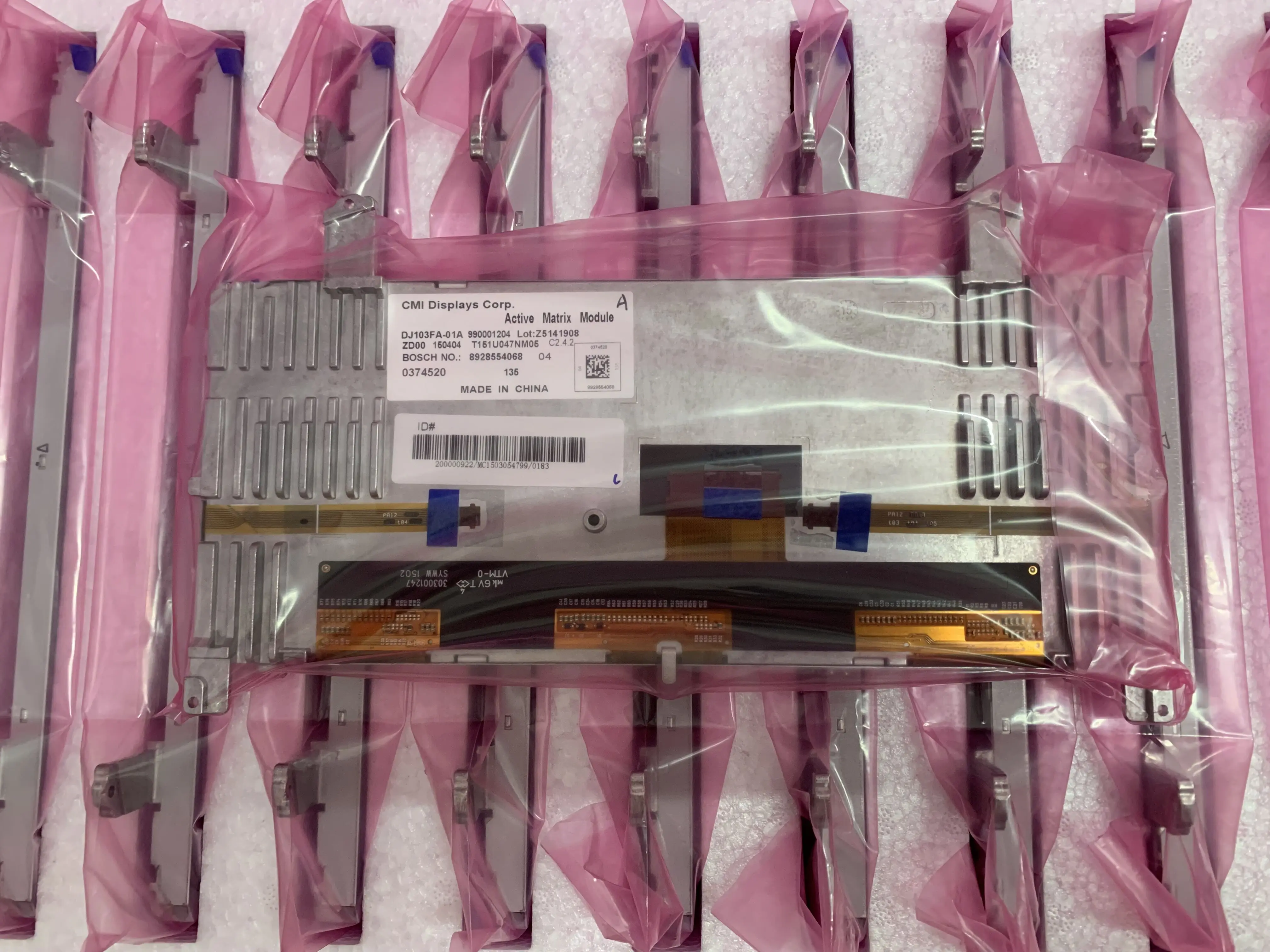 Оригинальный Новый CMI Дисплей DJ103FA 01A экран Активный матричный модуль для Bosch