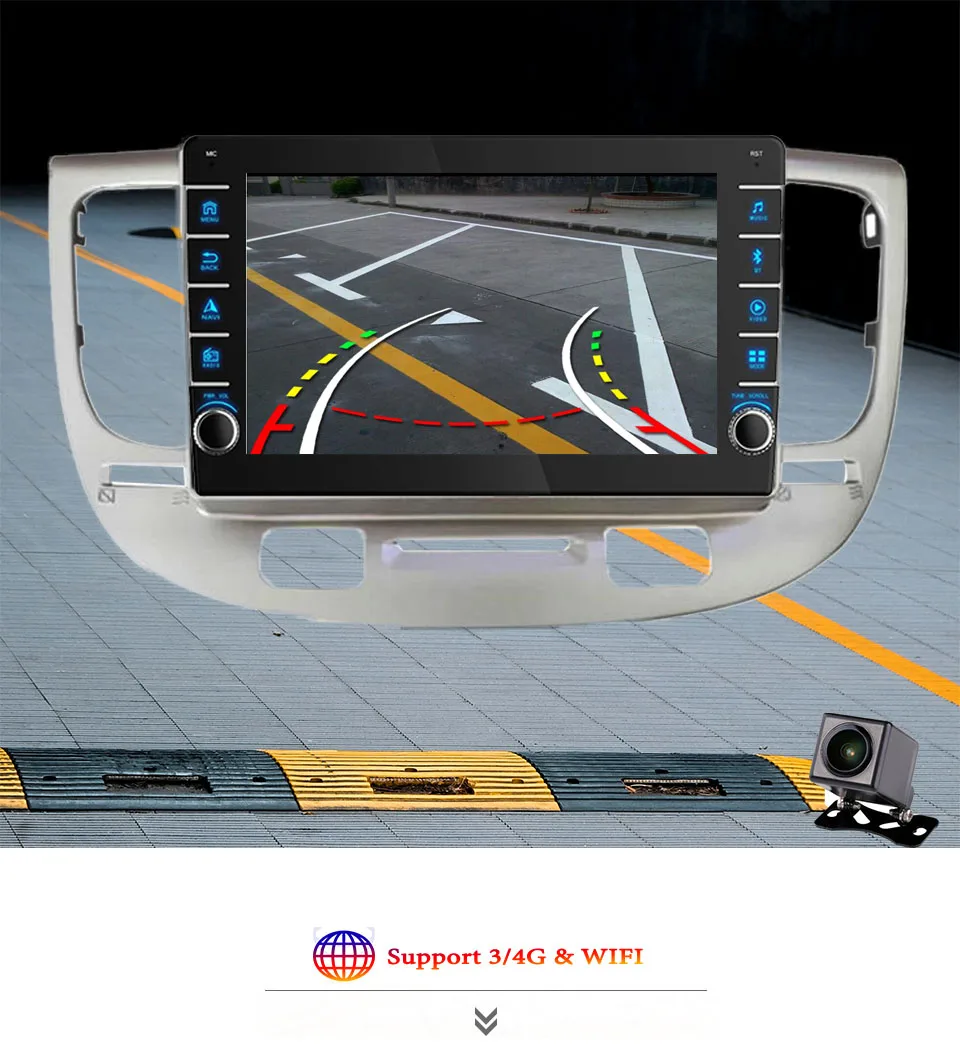 Автомагнитола на Android 10 для Kia RIO 2 RIO2 2005 2006 2007 2008 2009 2010 2011 Carplay мультимедийный плеер