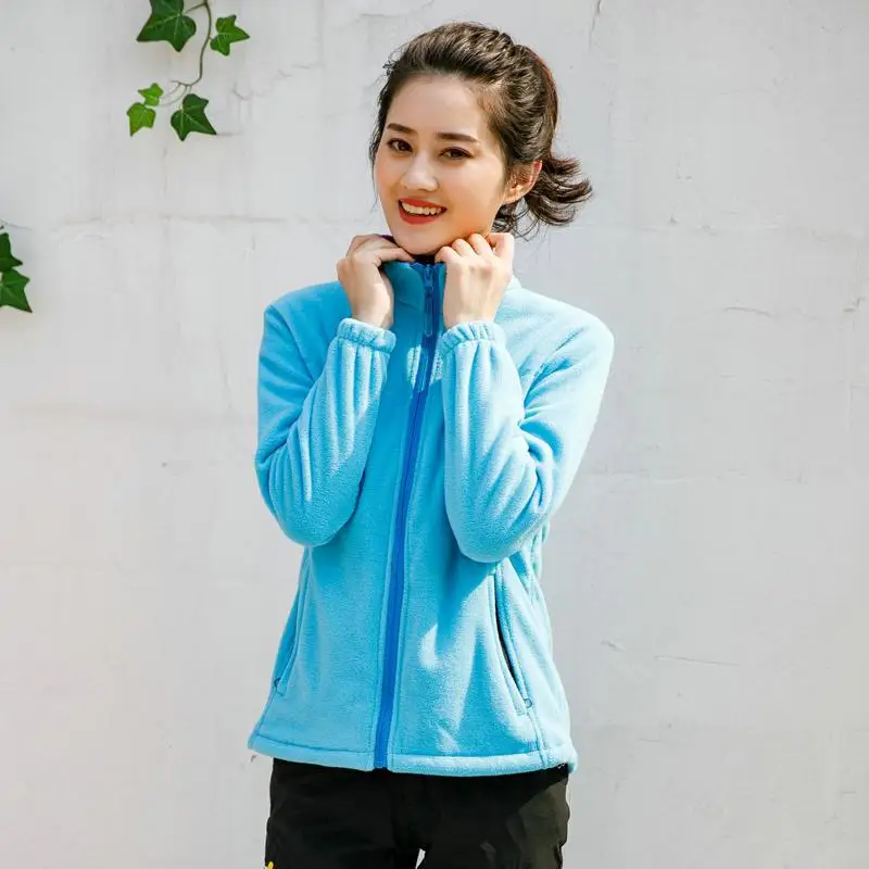 Парные флисовые двухсторонние куртки для влюбленных на зиму и весну мужская