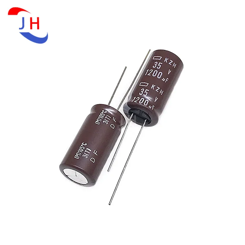 10PCS Electrolytic Capacitor 35v1200uf 12.5*25 KZH High Frequency Long life 5mm Foot Distance 35V 1200UF |