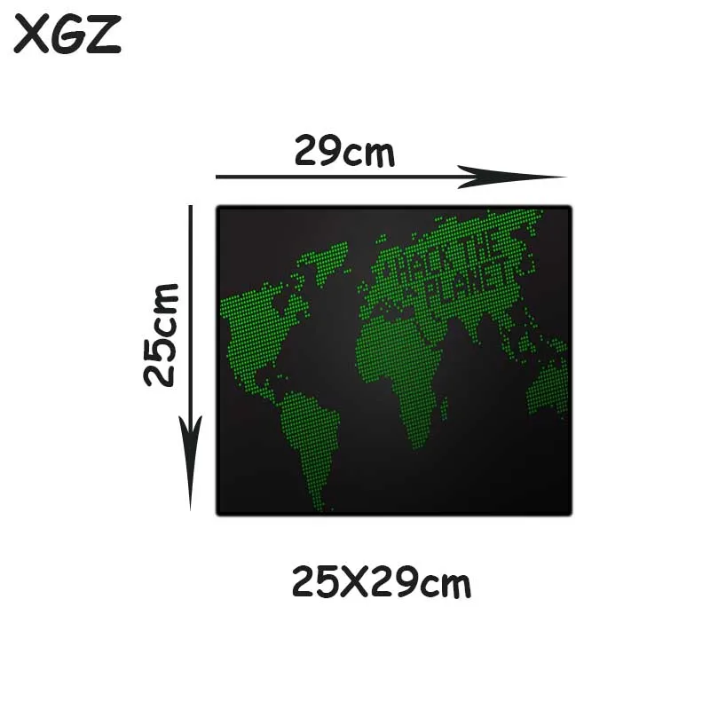 

XGZ Map Printing Extra Large Size Mouse Pad Black Lock Edge Traditional Pixel Spot Pattern Laptop Rubber Table Mat Non-slip