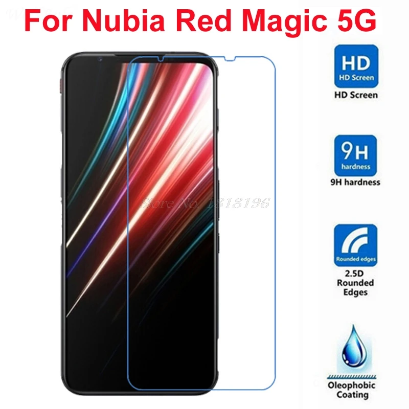 Закаленное стекло для ZTE Nubia Red Magic 5G защитная пленка экрана телефона NX659J