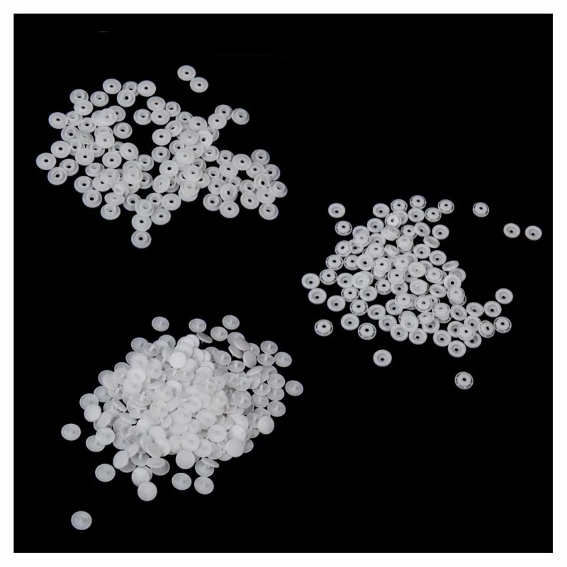 100pcs Resin Press Brooch Pallets Clasp T5 12mm White | Дом и сад