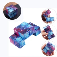 creative decompression unlimited cube puzzle smooth fun infinity cube toy stress relief cube toy for children kids women men