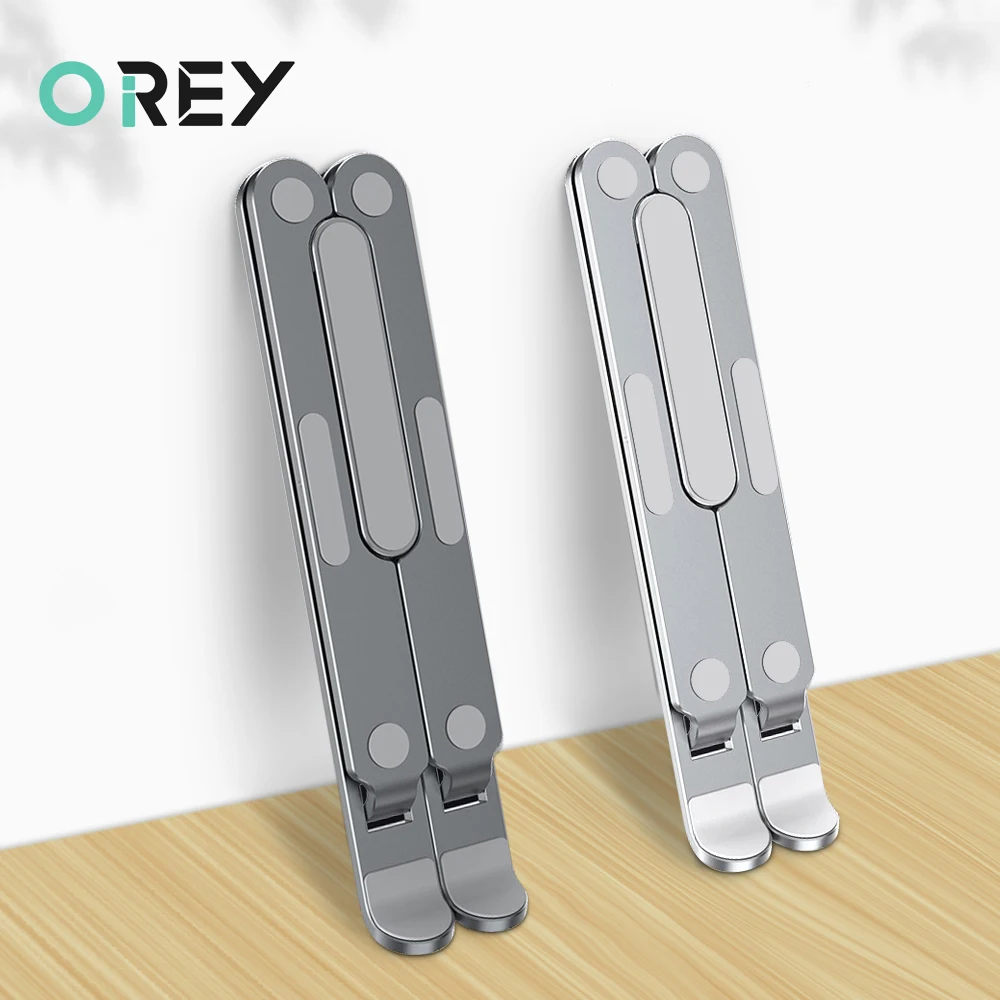 

Portable Laptop Stand Aluminum Foldable Laptop Holder For Macbook Pro Air iPad Computer Support Notebook Stand Cooling Pad Base