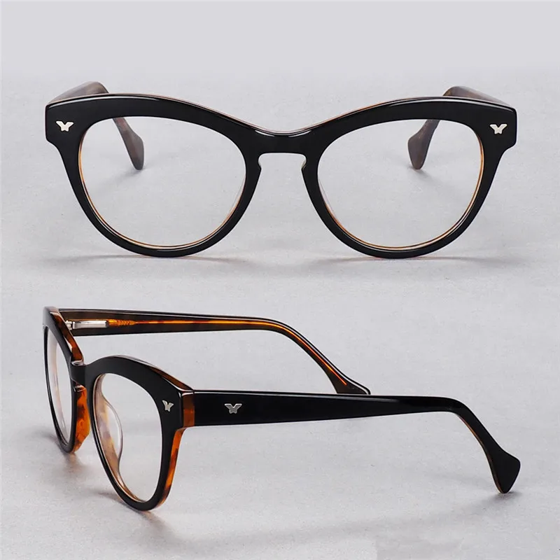 

Prescription Lens Acetate Glasses Frame Unisex Full Rim Optical Eyewear Brand Design Anti-fatigue Presbyopia Reading Eyeglasses
