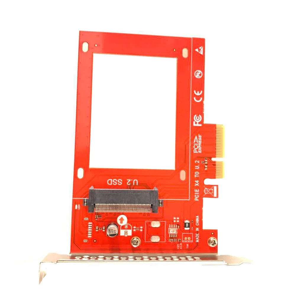 Адаптер PCI-E X4 для NVME Intel P3700/3600/4500/750 2 5 дюйма NVMe U.2 жесткий диск SSD SF8639 | Компьютеры и