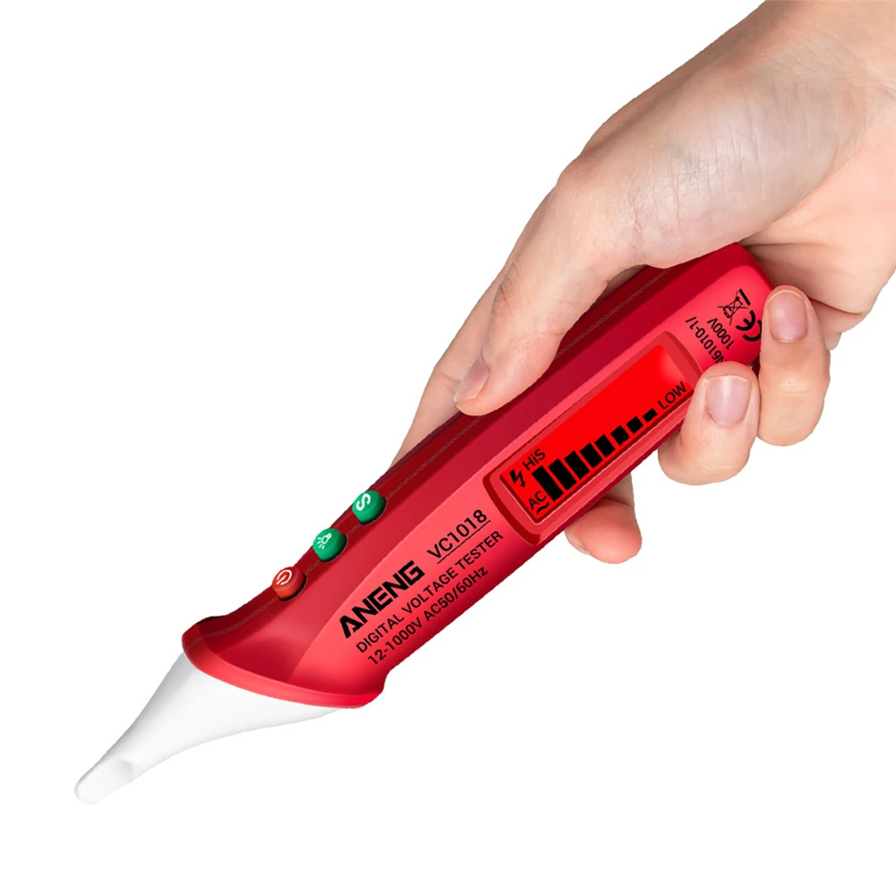 ANENG VC1018 Non-contact Electric Tools Sensor Tester Pen Digital Intelligent AC Voltage Meter 12V-1000V Voltmeter Buzzer | Инструменты