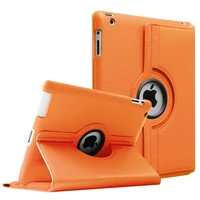 for ipad 2 3 4 pro case 360 degree rotation pu leather stand cover a1395 a1396 a1397 a1416 a1430 a1403 a1458 a1459 a1460