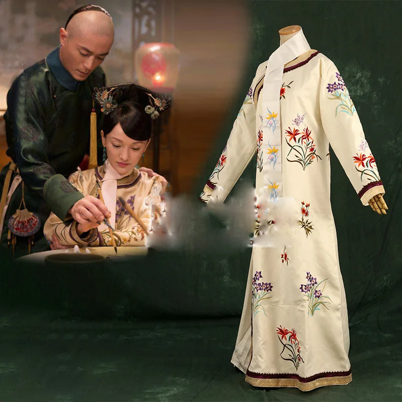 Qing Dynasty Man национальный костюм для влюбленных принц и принцесса ханьфу последней
