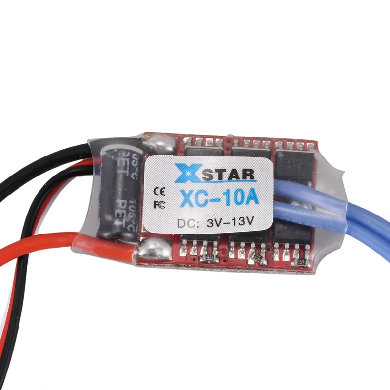 XC 10A RC Car Mini Q Z бесщеточный ESC 1 2S 8G Электронный регулятор скорости двухсторонний