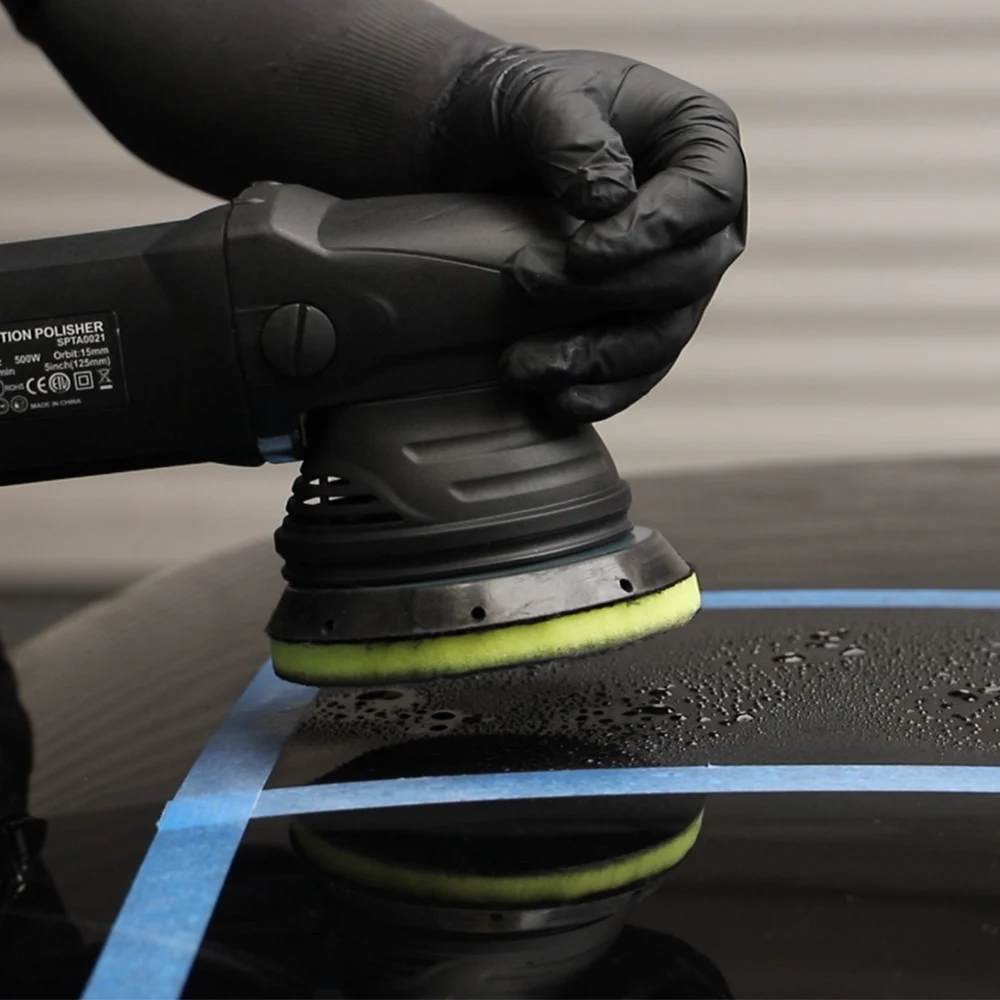 SPTA 6 &quot150 мм полировщик глиняный диск стержень протрите Поролоновый коврик