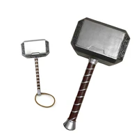 44cm20cm pumetal new 1 1 simulation the hammer mjolnir model toy adult cosplay costume party model toy