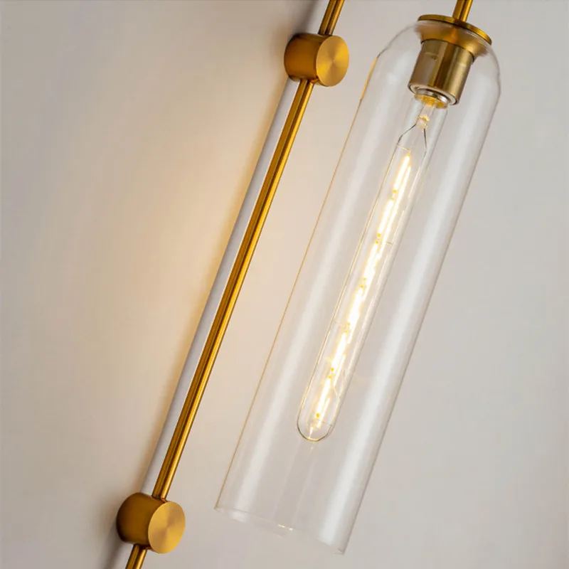 Настенный светильник в скандинавском стиле дизайнерские синие светодиодные