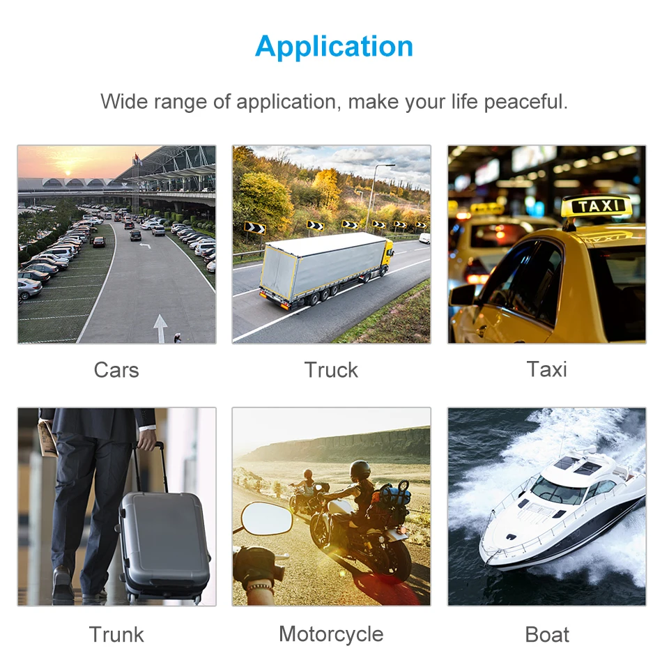 3G GPS-Трекер Автомобильный Магнитный AT6 2 года в режиме ожидания водонепроницаемый