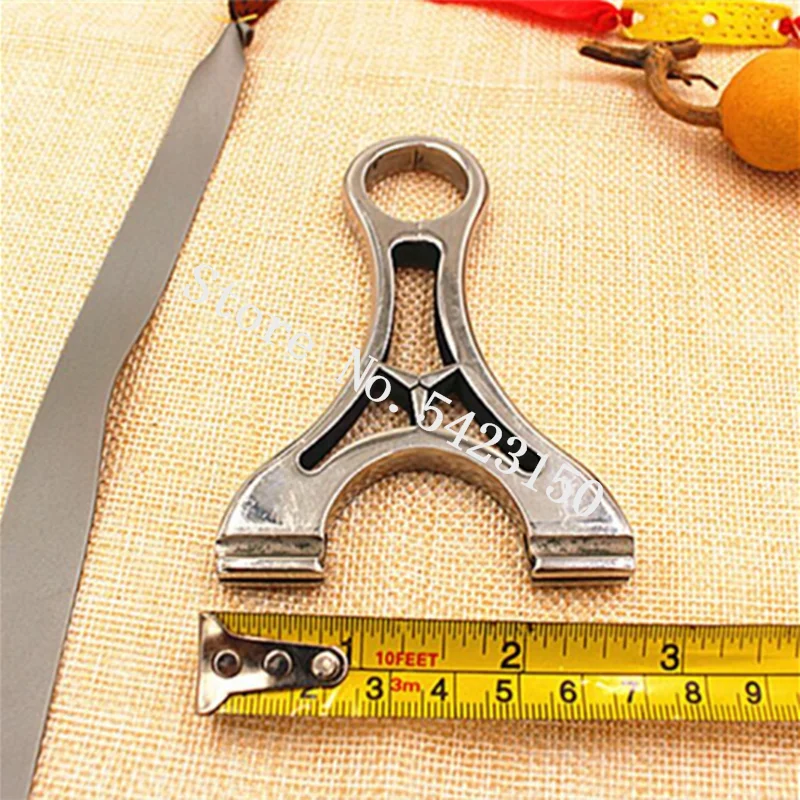 

Mercedes-Benz top 304 stainless steel wire cut flat leather free tied slingshot outdoor recreational sports shooting