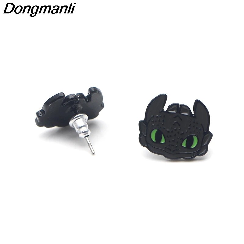 

DZ1147 Dragon Movie Classic Stud Earrings For Womens Enamel Earrings Party Fashion Jewelry Gifts Friends Gifts