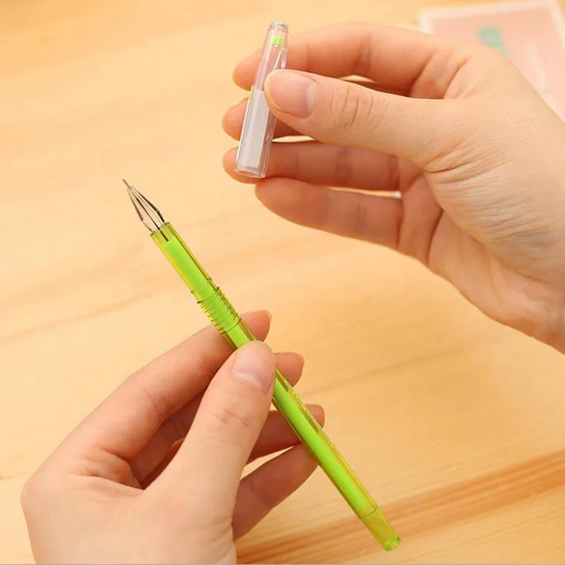 12 шт./лот цветная гелевая ручка для девушек рисования Мультяшные свежие