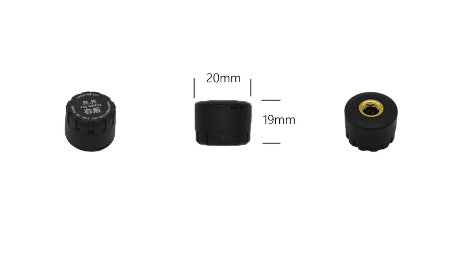 TPMS Visture T05N система контроля давления в автомобильных шинах, ЖК-дисплей, 4 внутренних датчика температуры, сигнализация, порт прикуривателя