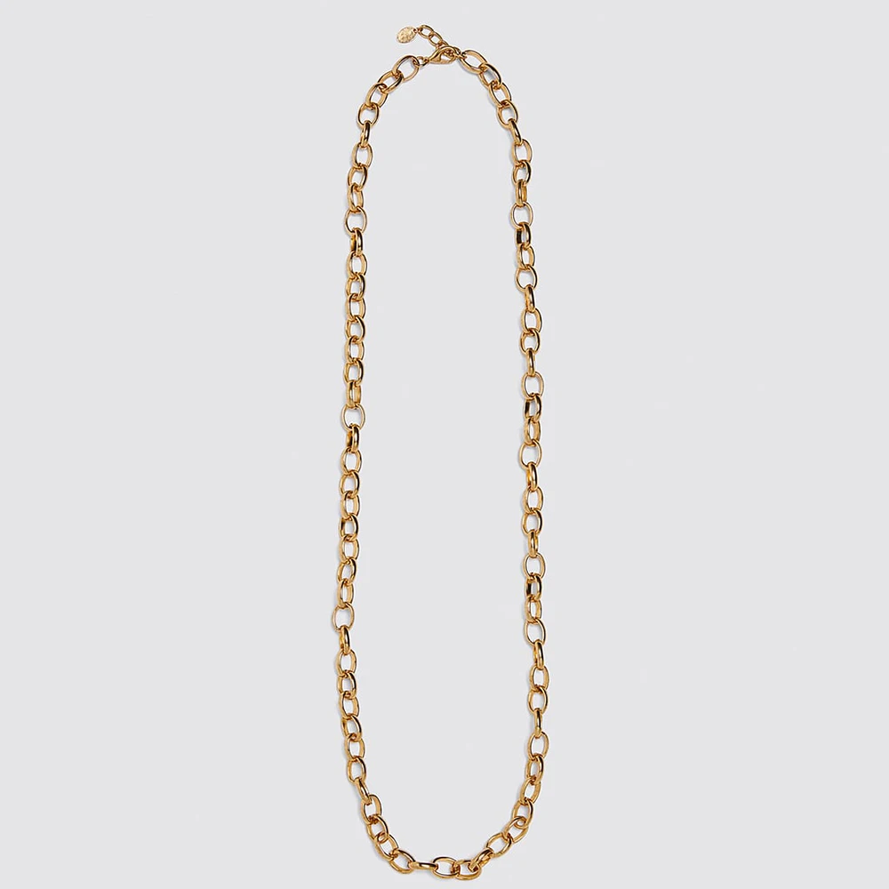 ZA Fashion Pendant Necklace Slide Metal Bohemian Geometric Zinc Alloy Party Nightclub Women's Birthday Gift Clothing Accessories |