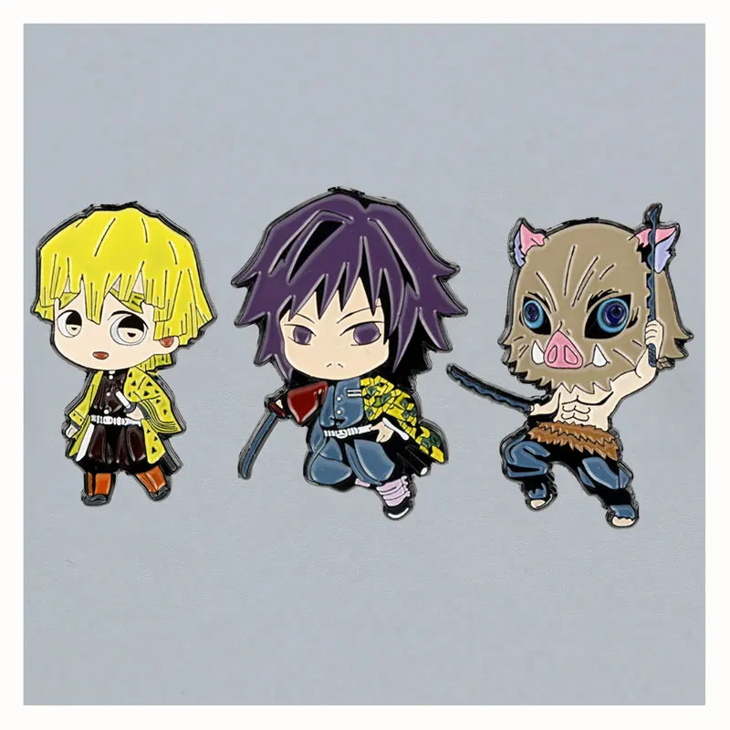 Милая мультяшная комикс капельная брошь оригинальный металлический значок на