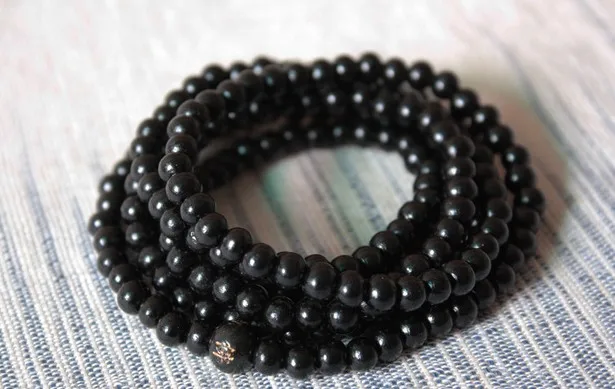 Тибетский буддизм 216 деревянные молитвенные бусы ожерелье Будды