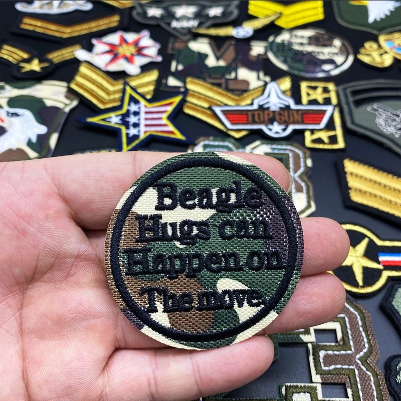 Pаспродажа 36 шт./лот армейские военные нашивки с вышивкой с помощью утюга, швейный флаг, армейские значки американских ВВС, аксессуары для одежды Продажа 36 шт./лот армейские военные нашивки с вышивкой с помощью утюга, швейный флаг, армейские значки американских ВВС, аксессуары для одежды