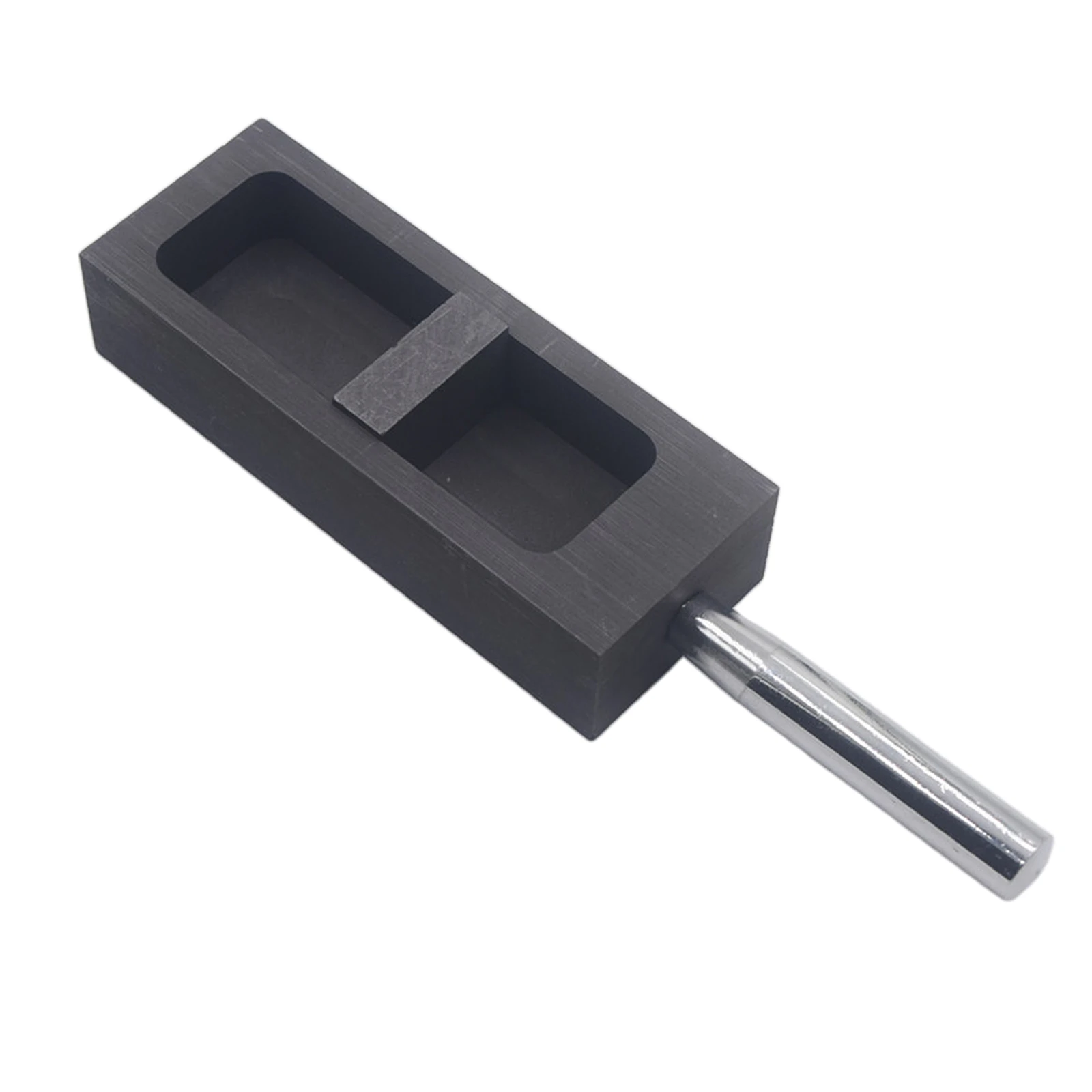 

1 Kg Gold Silver Graphite Ingot Mold Melting Casting Refining Scrap Bar Crucible Graphite Casting Melting Ingot Mold for Jewelry