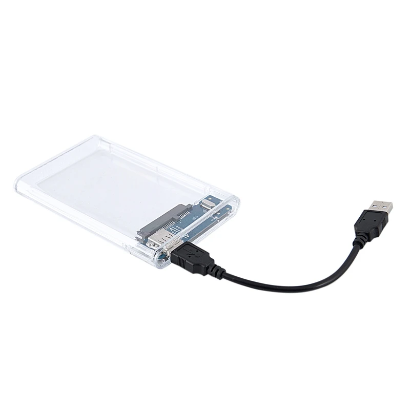 Внешний корпус жесткого диска Usb 2 0 для Sata Ssd и Hdd Поддержка 4 ТБ 5 дюймовый диск