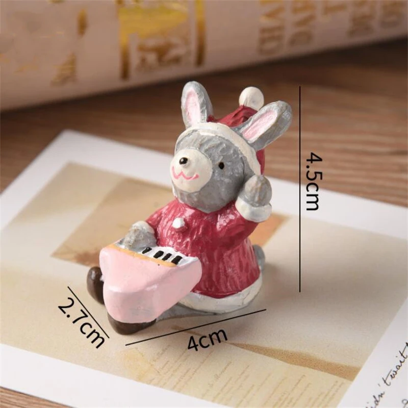 Новый продукт искусственные рождественские маленькие животные резиновые