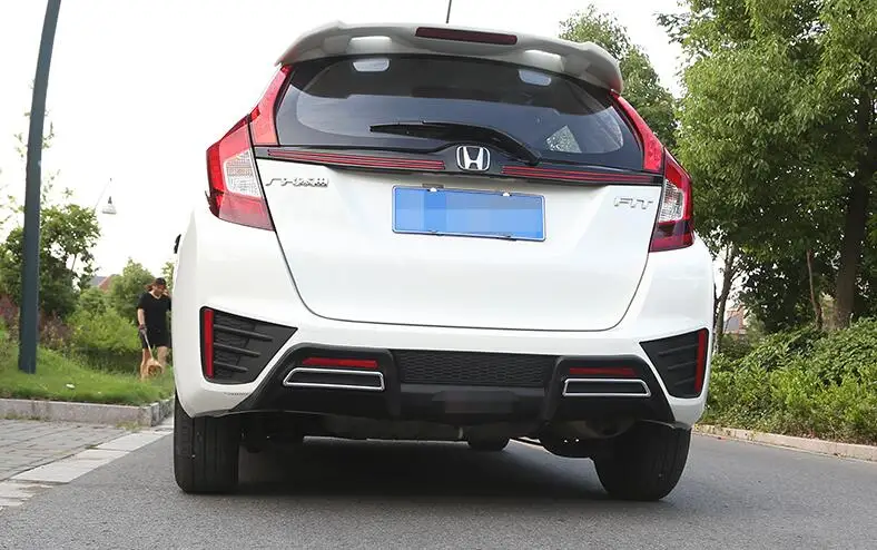 Для HONDA FIT JAZZ Body kit передний бампер 2014 2017 для WXK диффузор защитные бамперы Бампер