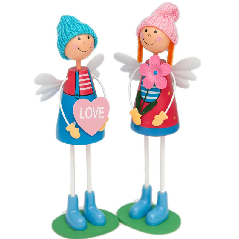 4 шт./компл. творческий пастырской Стиль деревянной стене висит ноги куклы