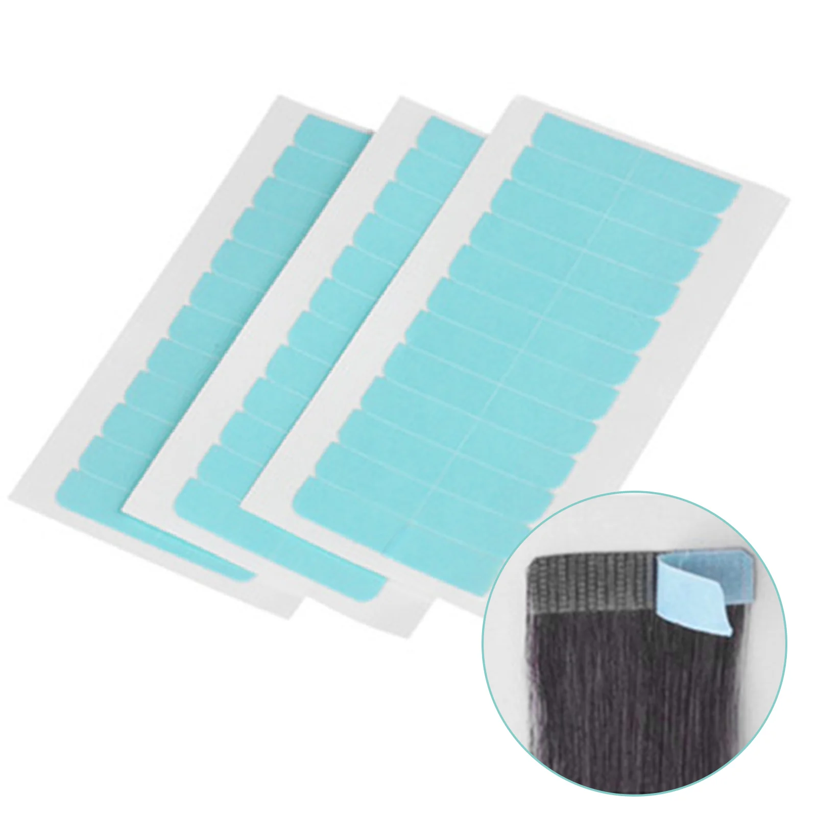 

LVHAN Long Lasting Wig Tape Hair Styling Tool 5Pcs Double Sided Sticky Glue Wig Adheisve Tape Hair Extension Tool