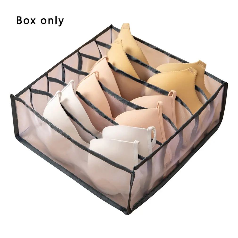 

Underwear Organizer Bra Panty Clothes Storage Box For Wardrobe Drawer Household Separated Underwear Storage Foldable Drawer