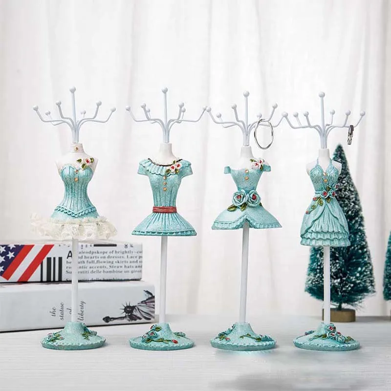 Модная стойка для хранения ювелирных изделий браслет ожерелье витрина женщин