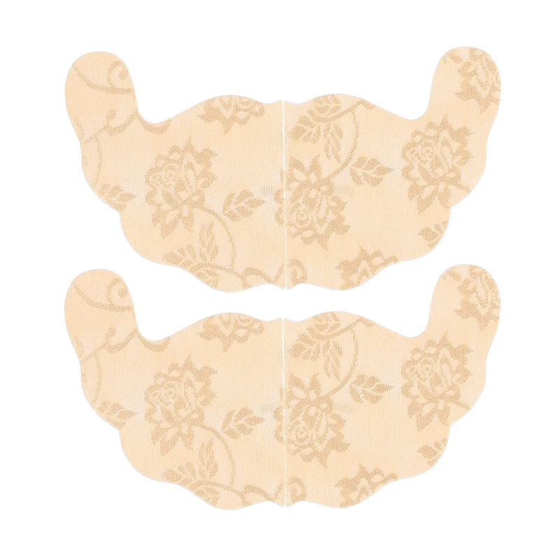 

Women Chest Stickers Invisible Mesh Bra Nipple Covers Reusable Breast Pad Nude Black Breast Lift Tape Overlays Nipple Stickers