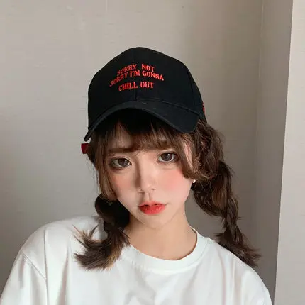 21 Женская шапка, Корейская, повседневная, унисекс, шапка, купол, gorro, harajuku, регулируемая, с надписью, винтажная, для взрослых, повседневная, броня, гусь, земля, костюм, деталь - Цвет: 21