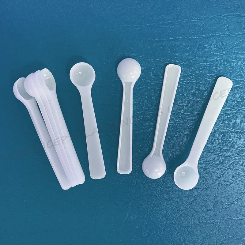 0 25 г мерный Совок из пластика 5 мл Micro Spoon мерные ложки белые совки 200 шт./лот