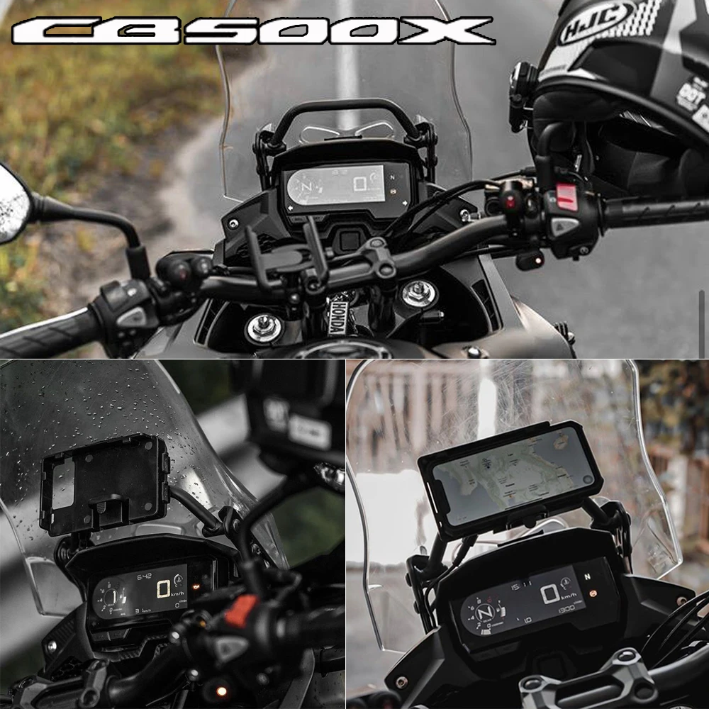 Для Honda CB500X CB500 X CB 500X 2021 2020 2019 мотоцикл GPS/смартфон навигация GPS пластина Кронштейн