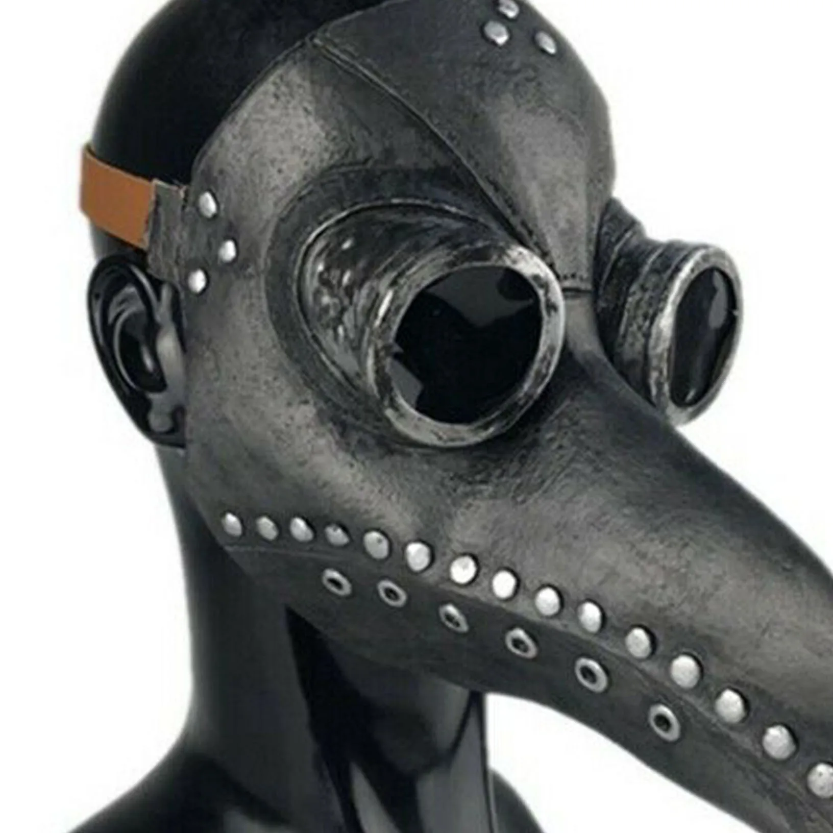 Чумного доктора женская маска костюм на Хэллоуин птица длинный нос клюв