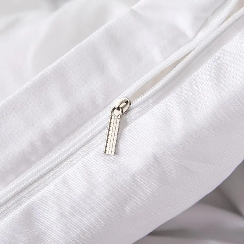 

Duvet Cover Set Queen King Size Square Plain Color Pinch Pleat Brief Bedding Sets Comforter Cover Pillowcases