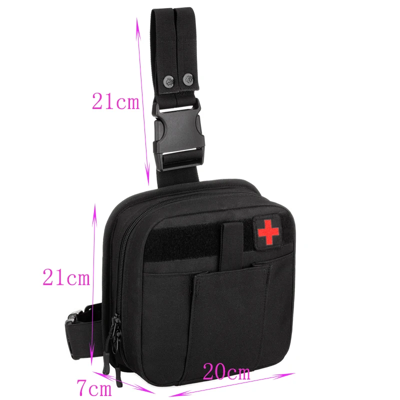 Нейлоновая поясная сумка в стиле милитари|Аварийные наборы| |