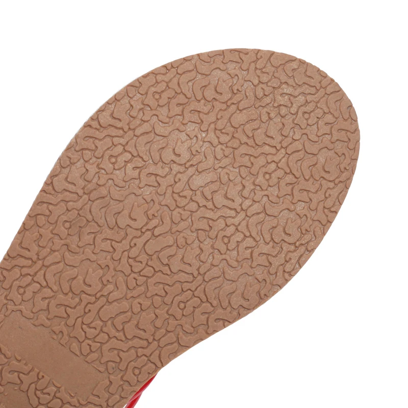 

New Summer Women Outside Slippers Sexy PU Ladies Flowers Flat Shoes Fashion Woman Red White Yellow Open Toe Straw Slides M072