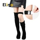 Ботинки с противоскользящей внутренней нескользящей клейкой лентой, регулируемая внутренняя лента, эластичный шнур с ремешком, женская обувь с высоким каблуком