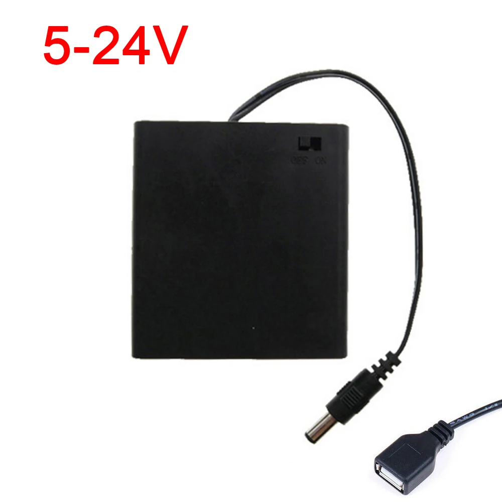 Питание переключатель ON/OFF Батарея коробка для RGB светодиодные ленты светильник 5V